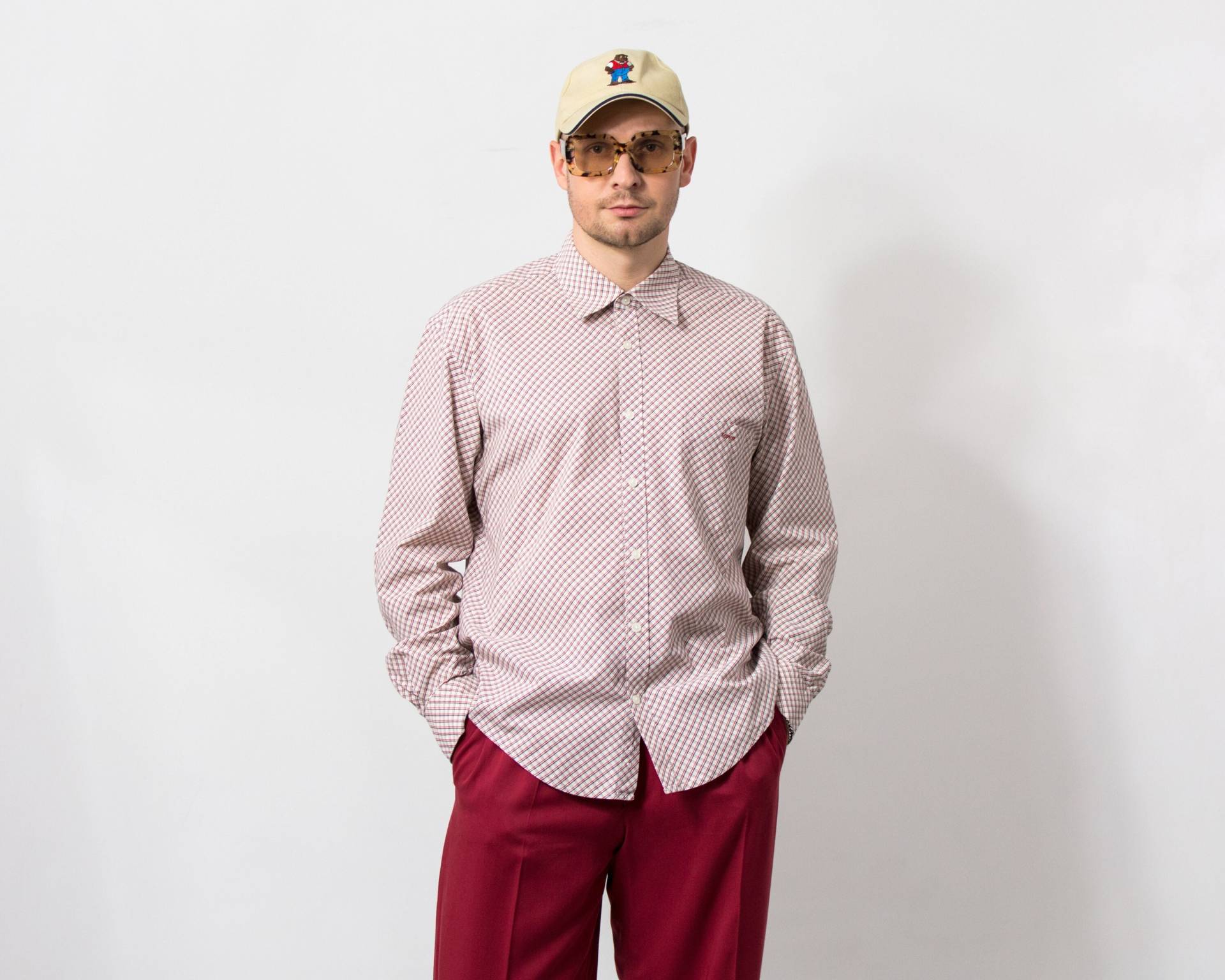 Esprit Formelles Hemd Ausgestattet Button-Down-Karo-Langarm-Männer Größe Xxl Esprit Formelles Hemd Ausgestattet Button-Down-Karo-Langarm-Männer Größe Xxl von UncleEdVintage