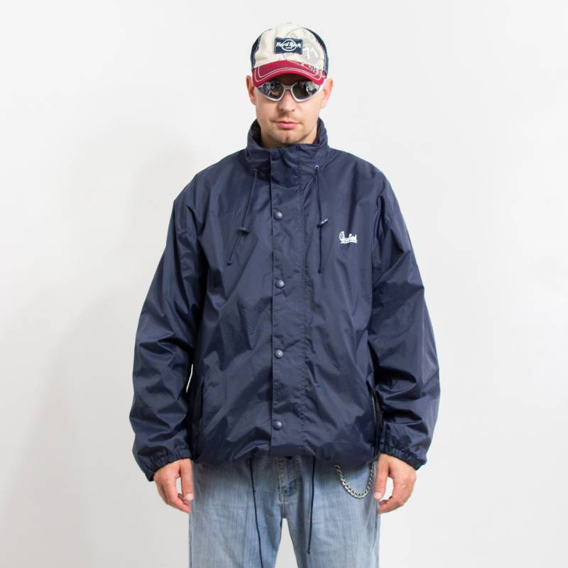 Vintage Windbreaker Segeljacke Oversized Männer Gr. L von UncleEdVintage