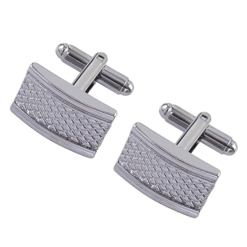 1 Paar Herren Geschnitzte Gestreifte Manschettenknöpfe Metall Manschettenknöpfe Business Hemd Manschettenknöpfe Für Konferenz Hochzeit Feiern, Einheitsgröße, Wie beschrieben, Wie beschrieben von UncleS
