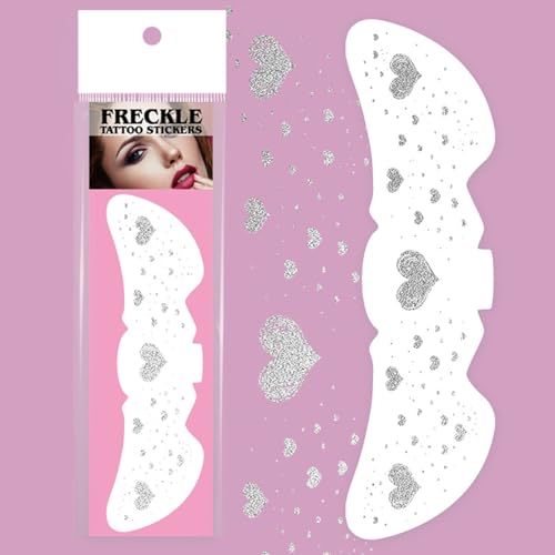 5 Blätter Glitzern Sommersprossen Tätowieren Musikfestival Make Up Aufkleber Langlebig Anhaltende Vorübergehende Körperkunst Für Veranstaltungen Die Einfach Zu Tätowieren Aufgetragen Werden Können von UncleS