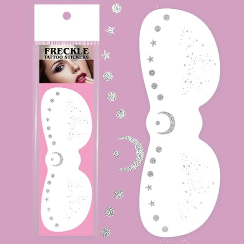 5 Blätter Glitzern Sommersprossen Tätowieren Musikfestival Make Up Aufkleber Langlebig Anhaltende Vorübergehende Körperkunst Für Veranstaltungen Die Einfach Zu Tätowieren Aufgetragen Werden Können von UncleS