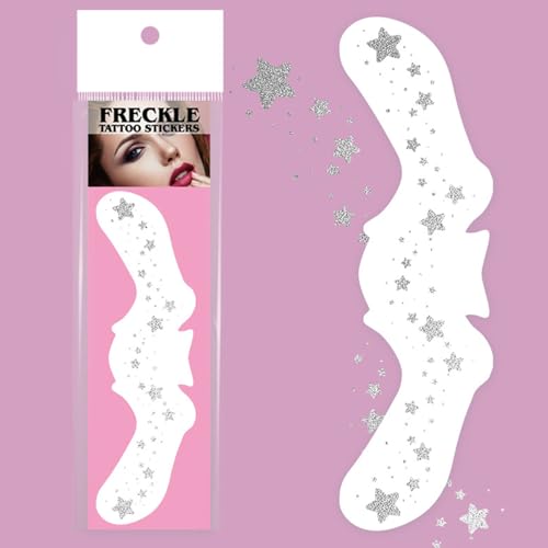 5 Blätter Glitzern Sommersprossen Tätowieren Musikfestival Make Up Aufkleber Langlebig Anhaltende Vorübergehende Körperkunst Für Veranstaltungen Die Einfach Zu Tätowieren Aufgetragen Werden Können von UncleS