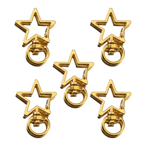 5pcs Multifunktional Legierungsschlüsselring Sicherer Schließmechanismus Bag Zubehör Für Alltägliche Essentielle Und Bag Dekorationen Multifunktionaler Rucksack Keychain von UncleS