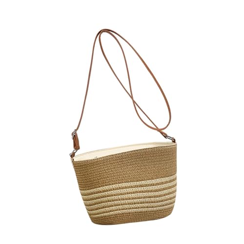 Allzugemische Umhängetasche Für Frauen Gestreiftes Strand Fashion Crossbody Shopping Handgewebt Allzugemische Umhängetasche Für Frauen Gestreiftes Strand Fashion Crossbody Shopping Handgewebt von UncleS