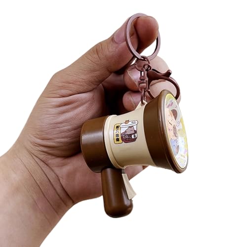 Animierter Tierischer Acryl Schlüsselhalter Mit Soundaufnahmefunktion Schlüsselbeutel Charme Witziger Geschenk Für Kinder Erwachsene Cartoon Schlüsselbund Für Geschenke von UncleS