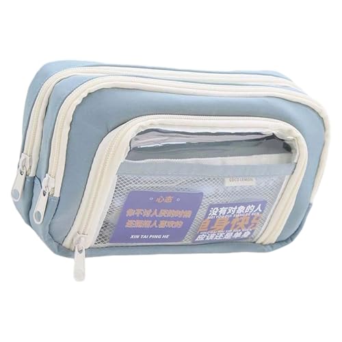 Big Capacity Bleistift Hülle Hochkapazität Stiftbeutel Multi Kompartimente Marker Speicherbeutel Tragbarer Kunstversorgungsorganisatoren Make Up Und Accessoire Organisatoren Tasche von UncleS