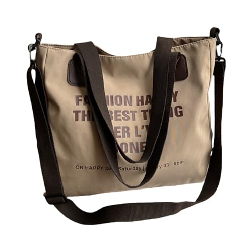 Canvas Umhängetasche Praktische Crossbody Geldbörse Für Frauen Unterarm Pack Für Einkaufsschule Und Reisen Casual Crossbody Tasche von UncleS