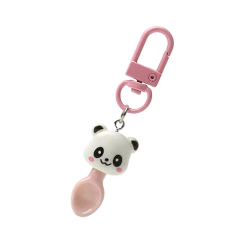 Cartoon Panda Auto Schlüsselkette Schöne Panda Keyring Handtasche Charme Neuheit Schlüsselbund Anhängerbeutel Dekorationen Für Frauenauto Schöne Tierhand Handtasche Stylische Keyrings Tasche von UncleS
