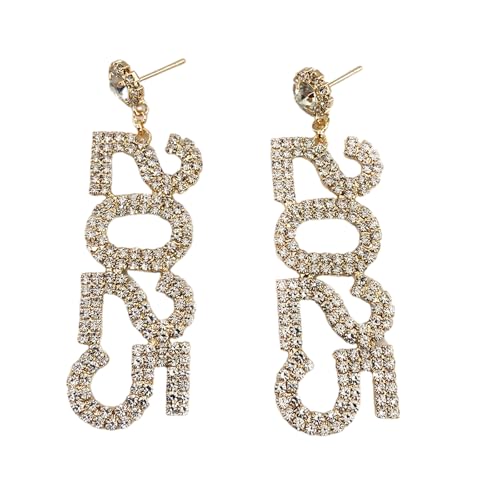 Damen 2025 Kristall Ohrringe Mit Langem Anhänger Styles Schmuckzubehör Für Trendsetter Täglich Frauen Modeschmuck Frauen Verwenden von UncleS