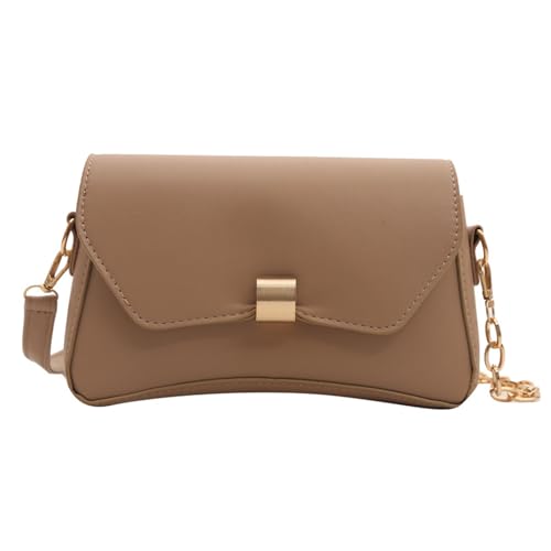 Damen Stilvolle Umhängetasche Pendeln Unterarm PU Leder Crossbody Achsel Mode Handtaschen Schulter Für Frauen Mode Achselkette Handtasche Crossbody von UncleS