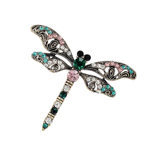 Einzigartige Strasssteine Libellen Brosche Stecknadel Zartes Modezubehör Für Kleider Und Taschen Dekoration Casual Wear Librogbrosche Brosche Einzigartige Strasssteine Libellen Brosche Stecknadel Zartes Modezubehör Für Kleider Und Taschen Dekoration Casual Wear Librogbrosche Brosche von UncleS