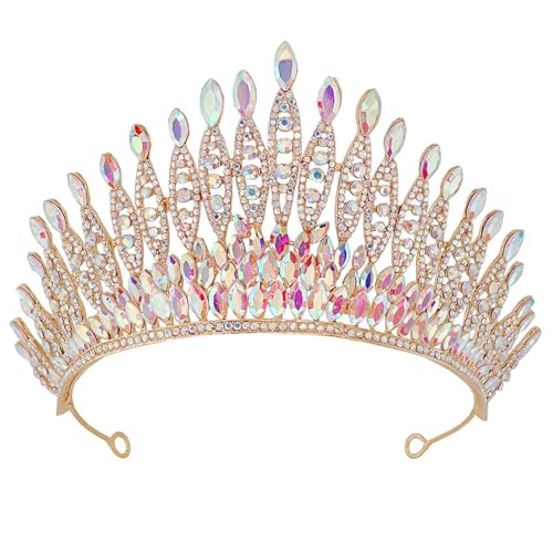 Elegante Brauttiaras Mit Verstellsteinen Verstellbaren Kronen Für Hochzeits Und Festzüge Elegante Haarstückshaarzubehör Brauttiara von UncleS