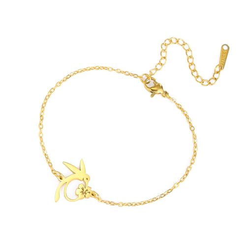 Elegante Kolibri Charm Armband Einstellbare Länge Handchain Armbandwaren Schmuck Für Frauen Und Mädchen Böhmische Accessoires von UncleS