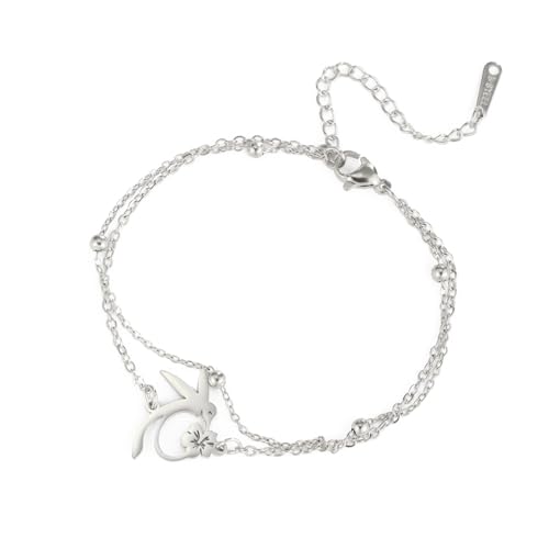 Elegante Kolibri Charm Armband Einstellbare Länge Handchain Armbandwaren Schmuck Für Frauen Und Mädchen Böhmische Accessoires von UncleS