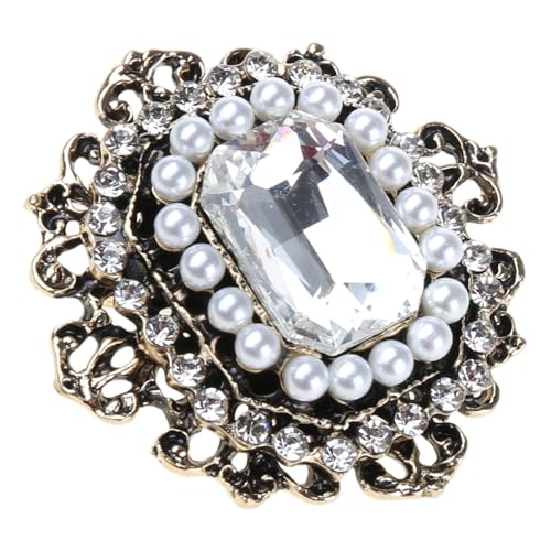 Elegante Kristall Brosche Handgefertigtes Modekleidungsschmuck Schmuck Accessoire Legierung Textur Geschenk Für Mode Individuelle Hochzeit von UncleS