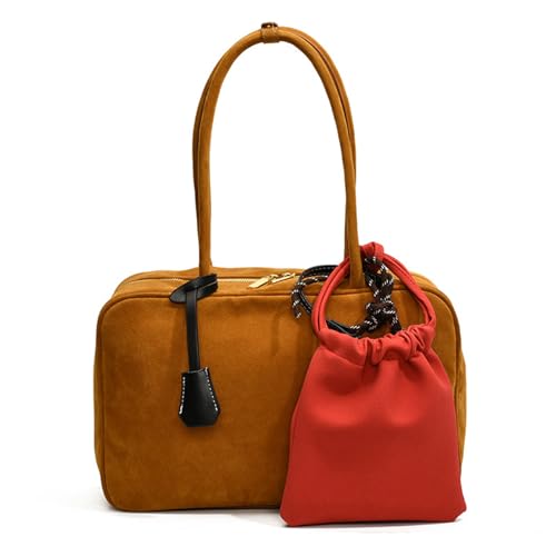 Elegante Kunstfaux Suedes Leder Umhängetasche Geräumiges Interieur Mit Geldbörse Für Büro Und Einkaufen Große Reißverschluss Handtasche Mode PU Lederhandtasche Elegante Kunstfaux Suedes Leder Umhängetasche Geräumiges Interieur Mit Geldbörse Für Büro Und Einkaufen Große Reißverschluss Handtasche Mode PU Lederhandtasche von UncleS