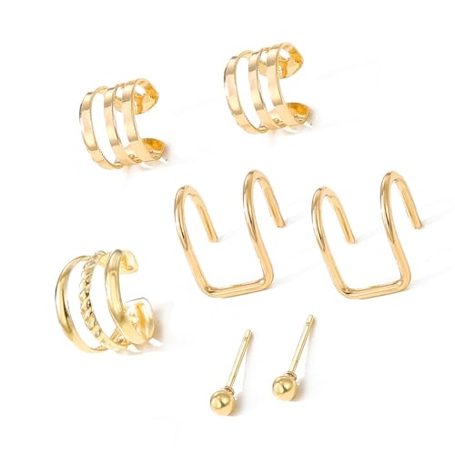 Elegante Mehrschichtige C Form Ohr Clip Handgemacht Gefälschte Knorpelohrringe Accessoire Mode Geometrische Vielseitige Manschettenglieder Elegante Mehrschichtige C Form Ohr Clip Handgemacht Gefälschte Knorpelohrringe Accessoire Mode Geometrische Vielseitige Manschettenglieder von UncleS