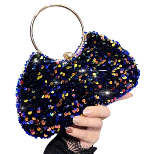 Elegante Paillettenverzerrte Party Abendbeutel Schulter Crossbody Geldbörse Mit Kettenriemen Für Stilvolle Frauen Funkelnde Cocktailbeutel von UncleS