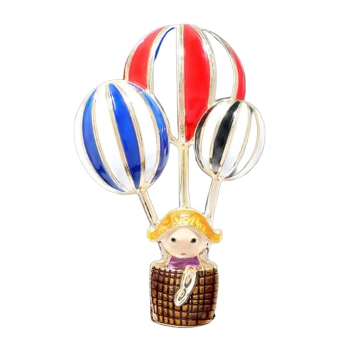 Entzückende Heißluftballon Girl Girl Alloy Brosche Emaelled Badge Dekorative Accessoires Für Kleidermäntel Taschen Dekorative Nadel Leichte Vielseitige Mode Pin Entzückende Heißluftballon Girl Girl Alloy Brosche Emaelled Badge Dekorative Accessoires Für Kleidermäntel Taschen Dekorative Nadel Leichte Vielseitige Mode Pin von UncleS
