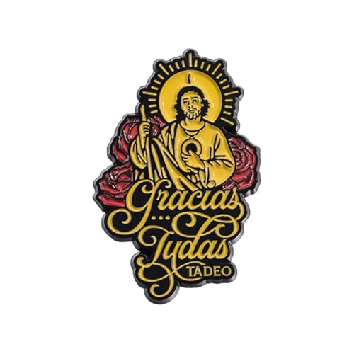 Exquisite Brosche Revers Anstecknadel Handgefertigte Jacken Rucksack Abzeichen Accessoire Für Lady Detaillierte Religiöse Brustwinkelschmuck Religiöse Schmuckstift von UncleS