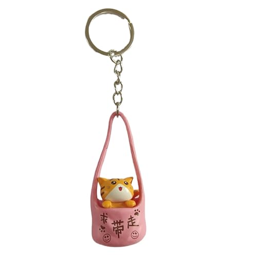 Fashion Pet Schlüsselinhaber Cartoon Cats Keychain Schöne Kätzchen Keyrings Kreativtasche Charme Handtasche Für Frauen Männer Cartoon Katzen Haustier Auto Dekoration von UncleS