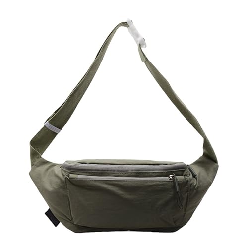 UncleS Frau Brustbeutel Verstellbarer Gurt Kreuzkörper Feste Farben Pack Lässig Sportschulter Für Reisen Radfahren Frau Mit Verstellbarem Riemen Sport Crossbody Casual Schulter von UncleS