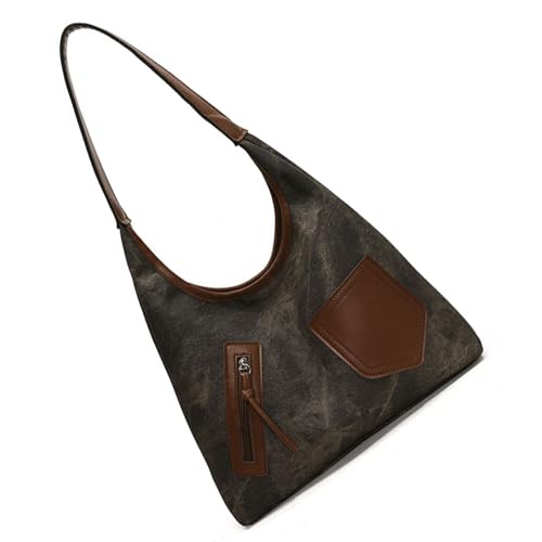 Frauen Achselbeutel Retro Handtasche All Matching Unterarm Casual Pendel Mit Großer Kapazität Schulter Für Tägliche Frauen Lässige Achselhöhle PU Leder Achselgröße Große Kapazität Schulter Frauen Achselbeutel Retro Handtasche All Matching Unterarm Casual Pendel Mit Großer Kapazität Schulter Für Tägliche Frauen Lässige Achselhöhle PU Leder Achselgröße Große Kapazität Schulter von UncleS