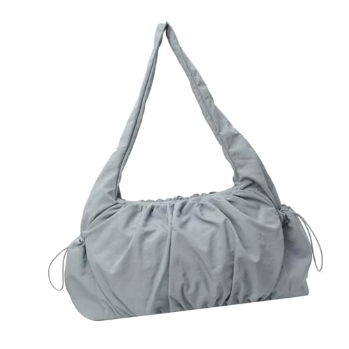 Frauen Bag Canvas Unterarm Trendy Handtasche Plissierte Achselhöhle Einkaufen Datierung Großer Kapazität Schulter Frauen Achselgründe Handtasche All Matching Schulter Unterarm von UncleS