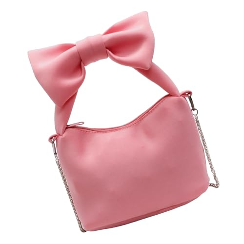 Frauen Geldbörsen Handtasche Clutches Süße Bogenknotenschulter Mit Reißverschluss Casual Crossbody Tasche Mit Abnehmbaren Trägern Frauenhandtasche von UncleS