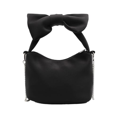 Frauen Geldbörsen Handtasche Clutches Süße Bogenknotenschulter Mit Reißverschluss Casual Crossbody Tasche Mit Abnehmbaren Trägern Frauenhandtasche von UncleS