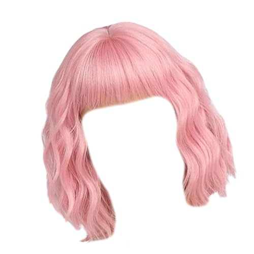 Frauen Natural Curly Perücken Synthetische Stirnband Hochleistungen Für Mode Frauen Kurze Bob Perücken von UncleS