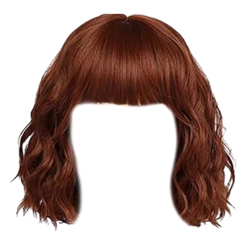 Frauen Natural Curly Perücken Synthetische Stirnband Hochleistungen Für Mode Frauen Kurze Bob Perücken von UncleS