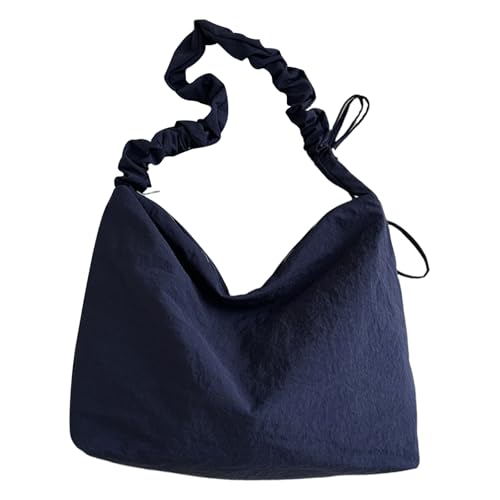 Großkapazität Pendlertasche Für Frauen Trendwolken Crossbody Solid Color Boten Plissierte Schulter Frauen Wolken Trend Schulter Großkapazität Crossbody Shopping von UncleS