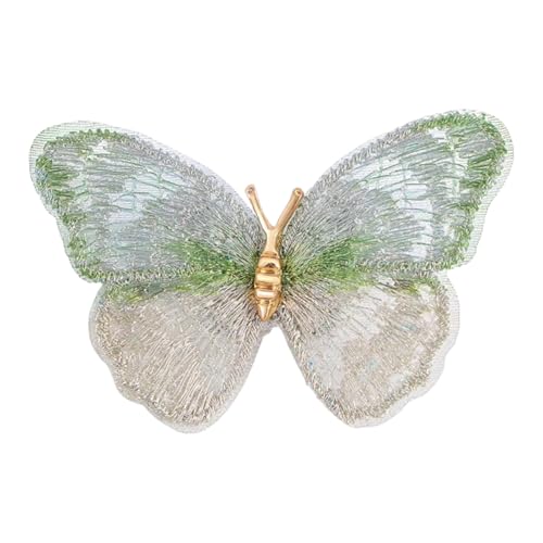 HANDSCHAFTENLUGENTUM Butterfly Pin Komplizierte Handwerkskunst Robuste Materialien Modezubehör Für Outfits Oder Taschen Dekoration Schmetterlingsstift von UncleS