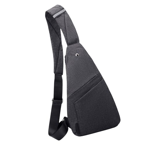 Herren Single Gurt Crossbody Tasche Mit Mehreren Taschen Leichtes Und Komfortables Brustpaket Für Reisen Und Tägliche Gebrauchshilfe. von UncleS