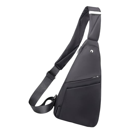 Herren Single Gurt Crossbody Tasche Mit Mehreren Taschen Leichtes Und Komfortables Brustpaket Für Reisen Und Tägliche Gebrauchshilfe. von UncleS
