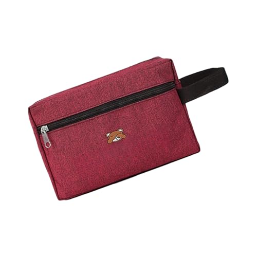 Kompaktes Oxford Stoffzubehör Kosmetikbeutel Mit Bärenmuster Funktioneller Reise Für Frauen Und Studentische Kompaktkosmetiklager Für Pendler Organisiert Kompaktes Oxford Stoffzubehör Kosmetikbeutel Mit Bärenmuster Funktioneller Reise Für Frauen Und Studentische Kompaktkosmetiklager Für Pendler Organisiert von UncleS