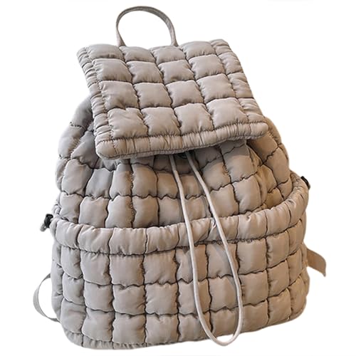 Koreanische Stile Rucksack Studentenschule Frauen Gesteppt Mode Draw String Girl Travel Travel Studeled School Korean Styles von UncleS