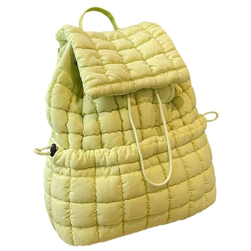 Koreanische Stile Rucksack Studentenschule Frauen Gesteppt Mode Draw String Girl Travel Travel Studeled School Korean Styles von UncleS