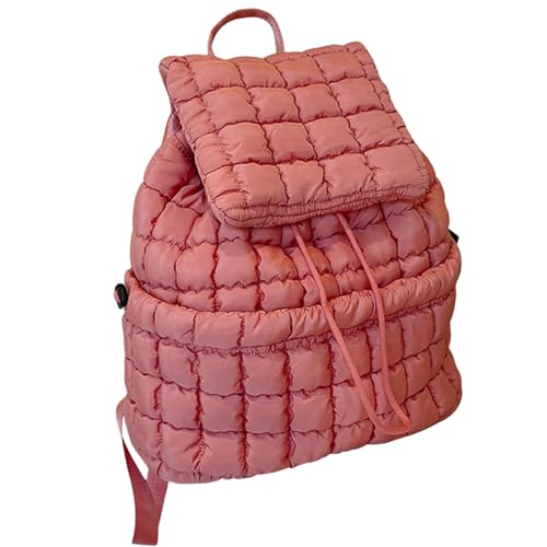 Koreanische Stile Rucksack Studentenschule Frauen Gesteppt Mode Draw String Girl Travel Travel Studeled School Korean Styles von UncleS