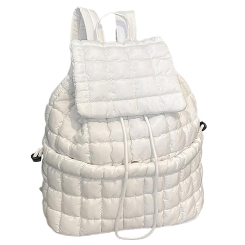 Koreanische Stile Rucksack Studentenschule Frauen Gesteppt Mode Draw String Girl Travel Travel Studeled School Korean Styles von UncleS