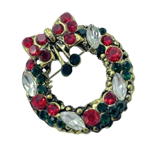 Künstlerische Broschkollektion Weihnachten Stylish Anzug Accessoires Freizeitgeschenk Für Modebegeisterte Vintage Strassestones von UncleS