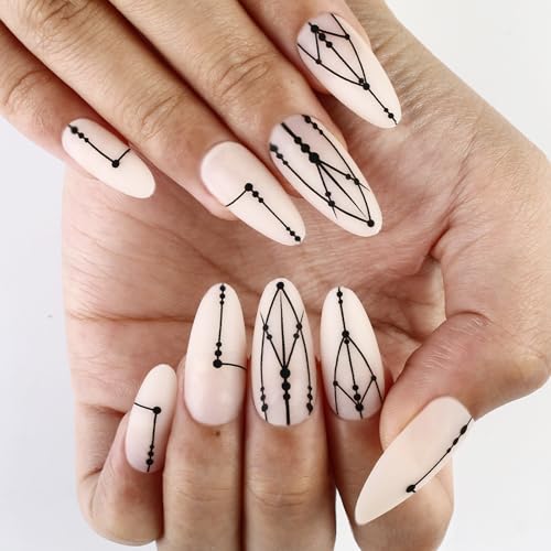 Künstliche Fingernägel, zum Aufkleben, für Damen, Mädchen, Geschenk, Design für künstliche Nägel von UncleS