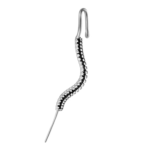 Langlebiges Ohr Piercing Accessoire Elegante Punktionenohrringe Mit Einzigartigen Diagonalen Designs Stilvoller Manschettenschmuck Einzigartige Manschettenbehörde von UncleS