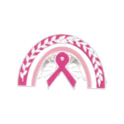 Legierung Der Brustgesundheit Unterstützender Band Brosche Feminine Care Gedenkstift Einzigartige Brustwinkel Kleidung Accessoires Pullover Kragen Pin von UncleS