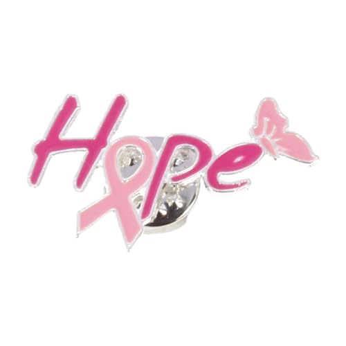 Legierung Der Brustgesundheit Unterstützender Band Brosche Feminine Care Gedenkstift Einzigartige Brustwinkel Kleidung Accessoires Pullover Kragen Pin von UncleS