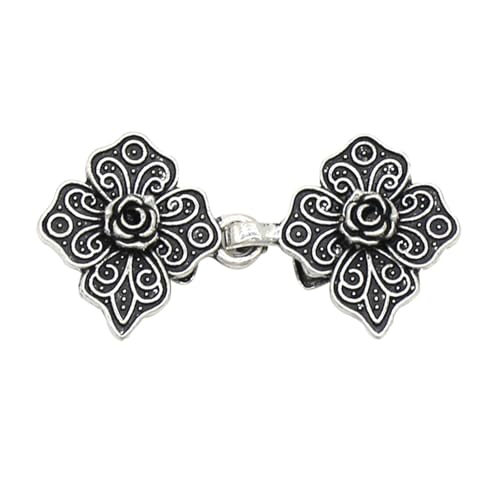 Legierung Rose/Blatt Cardigan Verschluss Bluse Hemd Fixierung Clip Pullover Schal Verschluss Stilvolle Damen Kleidung Accessoire Mode Accessoire, Einheitsgröße, Wie beschrieben, Wie beschrieben von UncleS