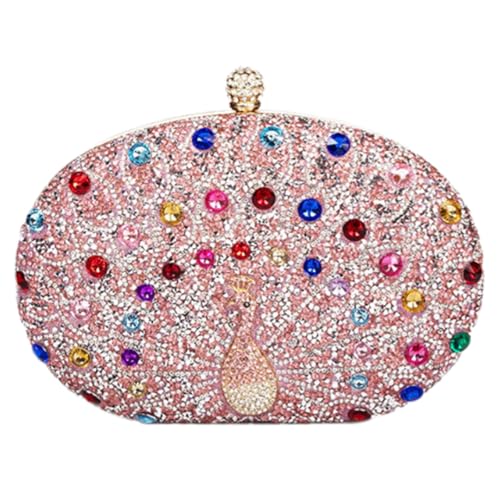 Luxuriöse Pfauen Geformte Strassställe Handtasche Abend Geldbeutel Umhängetasche Für Partys Proms Und Party Accessoire Mit Besonderen Anlässen von UncleS