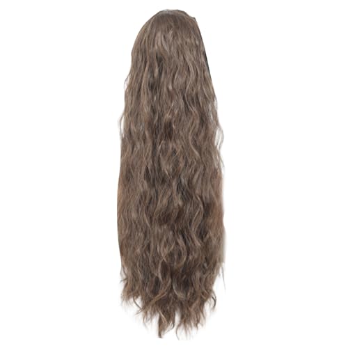Mädchen Hair Piece Hair Extension Toupe Cosser Kopfbedeckungen Chignons Zeigen Kleine Gesicht Vielseitige Tägliche Verschleiß Hitzebeständiger Faser Haare von UncleS