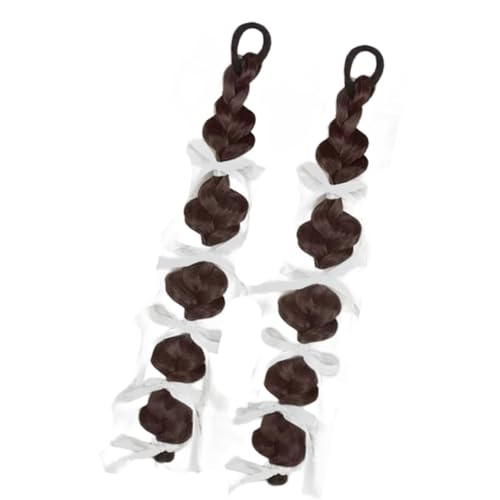 Mädchen Synthetische Haarstücke Haare Erweiterungen Geflochten von UncleS